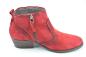 Preview: camel Ankleboot dk. red