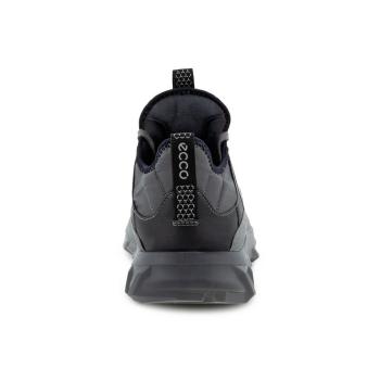 ECCO MX M LOW Schnürer Sneaker titanium