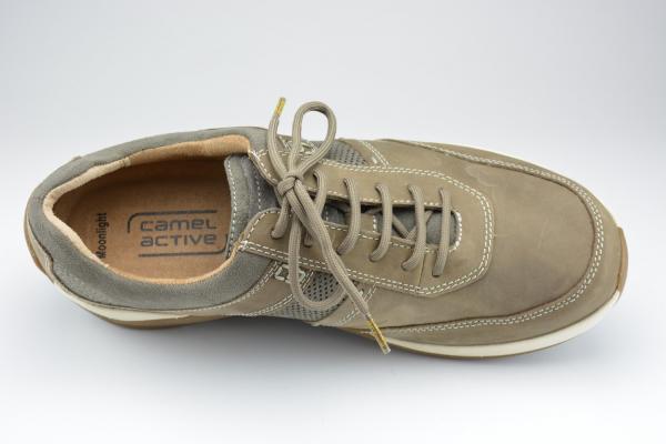 camel Schnürer Sneaker dk. grey