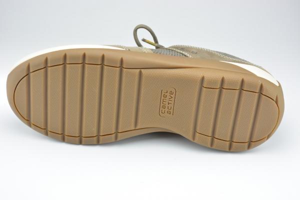 camel Schnürer Sneaker dk. grey