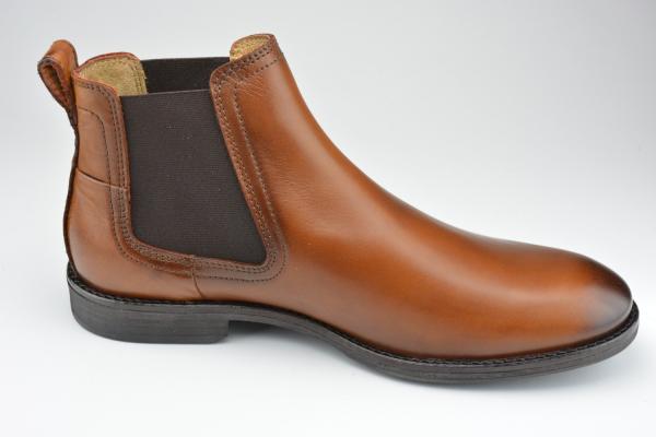 camel Stiefelette almond
