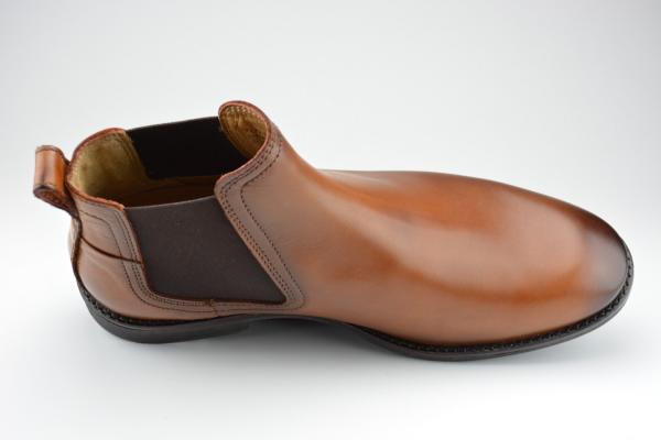 camel Stiefelette almond