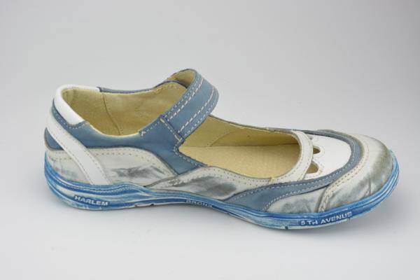 Eisenhardt Miccos Ballerina grau/blau