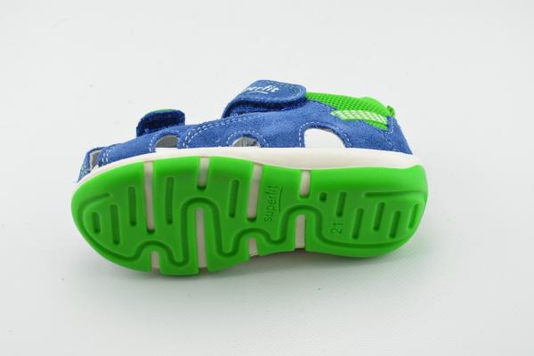 Superfit Sandalette FREDDY blau/grün