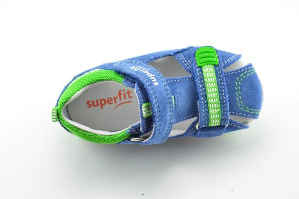 Superfit Sandalette FREDDY blau/grün