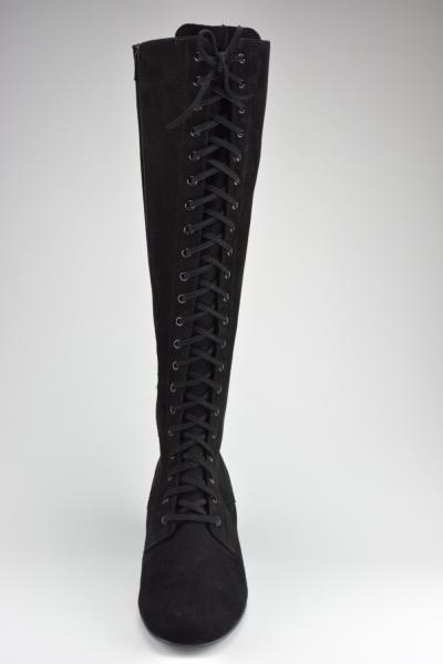 högl Schnürstiefel Langschaft schwarz
