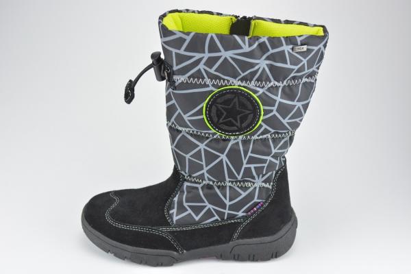 Lurchi Stiefel SIMBI-TEX schwarz Nylon